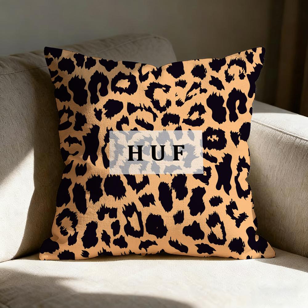 H-Huf Fashion Brand Pillow Case Linen Pillow Covers Cover For Couch Living Room Bench Patio Floor Linen Home Decor
