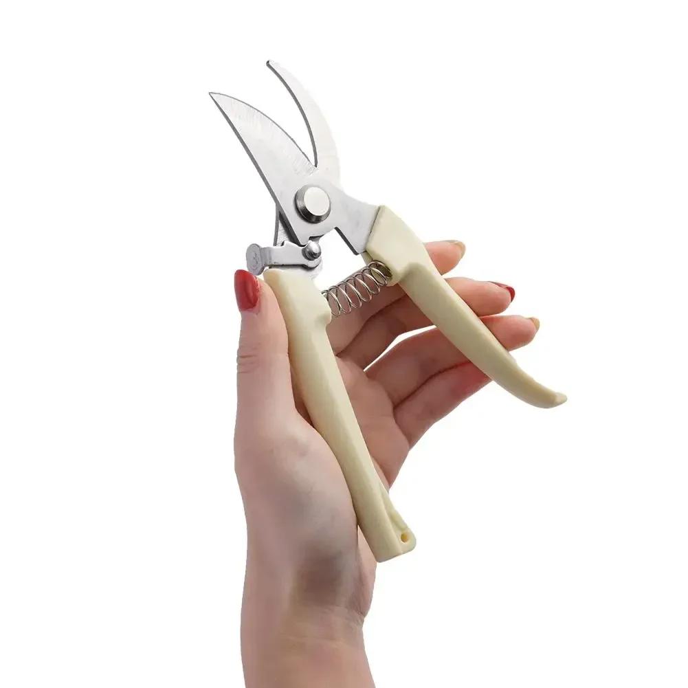 Ручной секатор премиум-класса из стали, садовые ножницы, садовые ножницы с эргономичным садовым секатором, аксессуары, детали, ручки, инструмент