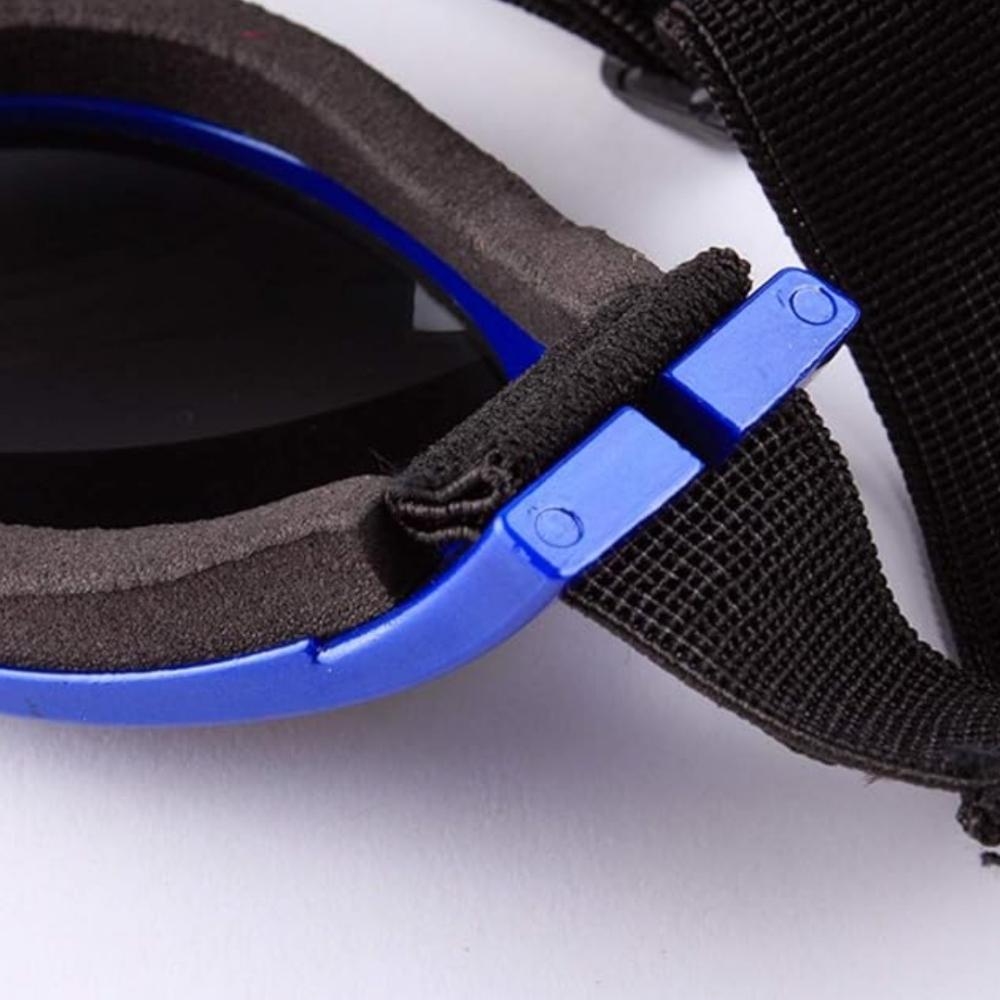 Очки для домашних животных Солнцезащитные очки для собак Очки для собак Золотистый ретривер Солнцезащитные очки для самоедов Очки Солнцезащитные очки для больших собак (синий)