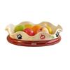 Plastic New Year Snack Tray Round Nut Tray Multifunctional 360° Rotating Fruit Plate  Living Room