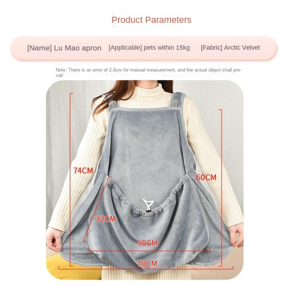 Удобный фартук для ношения кошек, костюм для обнимания, слюнявчик для котенка, новая сумка-переноска для домашних кошек, дом