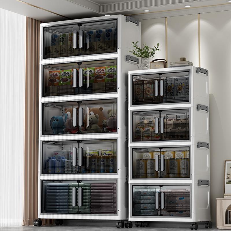 Складной пластиковый шкаф для хранения: Органайзер для шкафа с откидной крышкой для одежды и лекарств