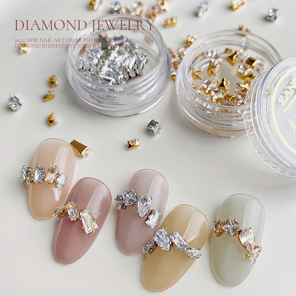 Nail Ornaments Nail Decoration Nail Jewelry Set Crystal Nail Rhinestone Nail Art Charms