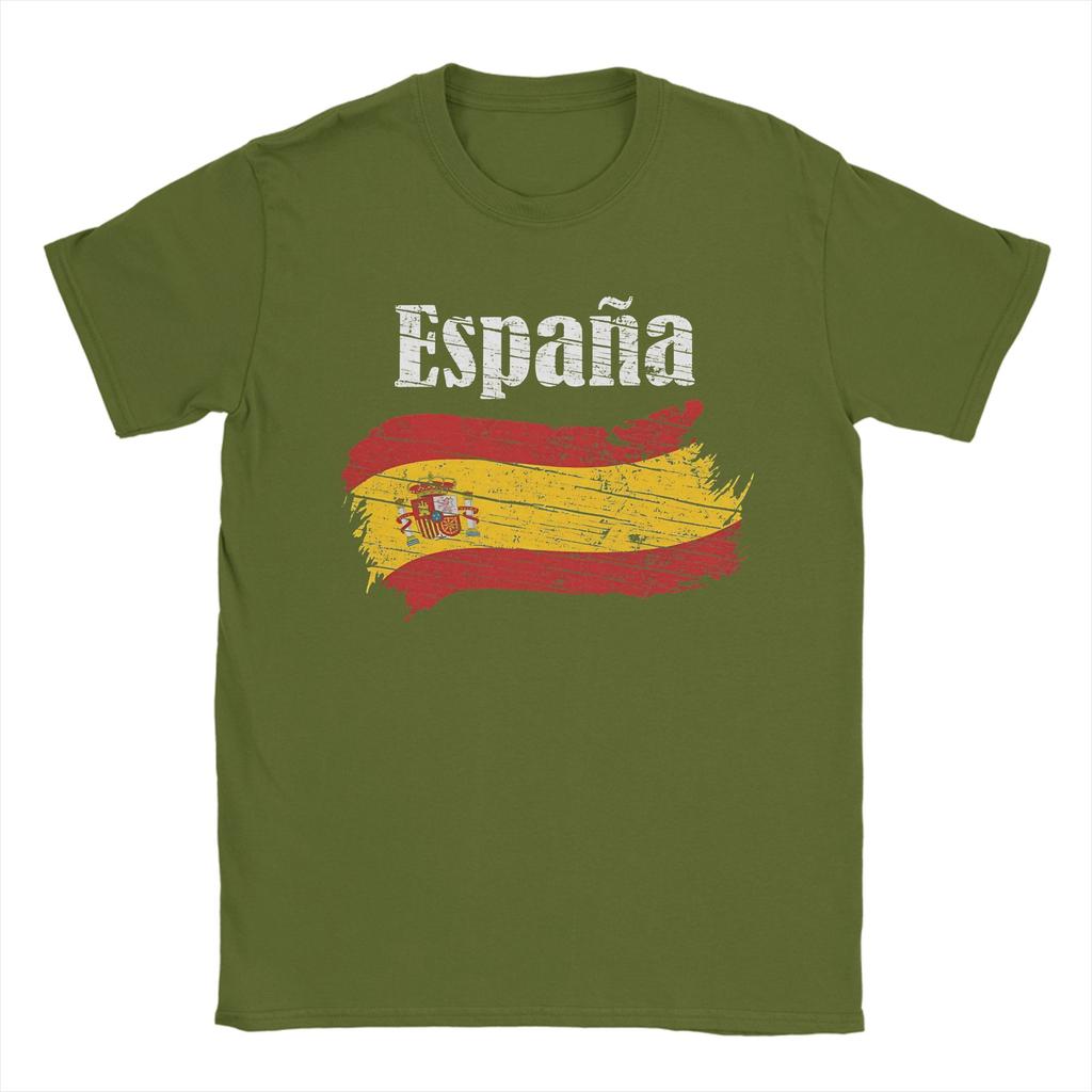Герб Испании Испанский символ Espania Футболка Летняя 100% Хлопок Футболки Для Мужчин Трендовая Свободная Футболка С Коротким Рукавом Топы