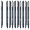 Pentel 10 Ручка на водной основе, Линер, 0,8 мм, Черный, ручки, S20P-8AD(10)