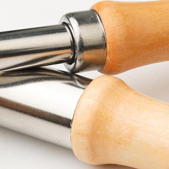 4 шт. Пробойник для соломинки, пробойник для отверстий в крышке стакана для лимонада, для соломинки, из нержавеющей стали, пробойник для отверстий для соломинки, инструмент для пробивания крышки стакана