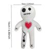 Voodoo Doll Creative Cartoon Plush Toy Halloween Voodoo Doll Cute Stuffed Doll Gifts for Kids Adultszz55