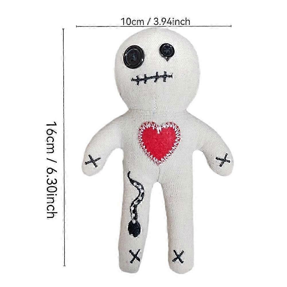 Voodoo Doll Creative Cartoon Plush Toy Halloween Voodoo Doll Cute Stuffed Doll Gifts for Kids Adultszz55