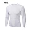 Быстросохнущая компрессионная тренировочная футболка с длинным рукавом для детей и взрослых