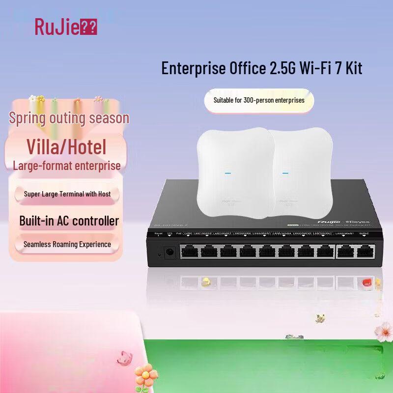 Ruijie 5100M Whole Home Wi-Fi 6 System Kit