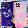 Чехол для Realme 8 Pro Модный Цветок Сердце Мягкий Силикон Прозрачная Крышка Для Realme 8 5G RMX3241 Funda на Realme8 RMX3085 Coque