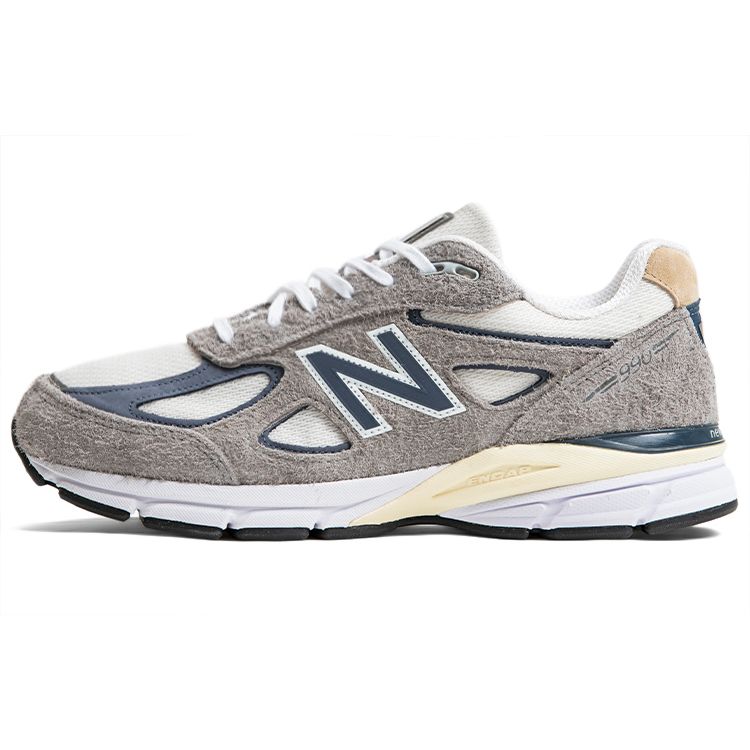 New Balance 990v4 Кроссовки унисекс Made in USA Grey Day 2023 Marblehead Vintage-Indigo U990TA4