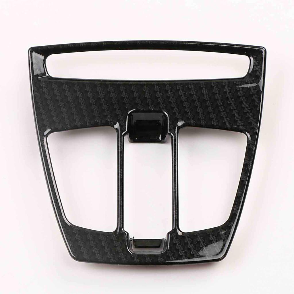 Suitable for BmwX1Central Control Gear Panel Gear Head Stickers Gear Air Outlet Audio Frame Interior Modification Carbon Fiber