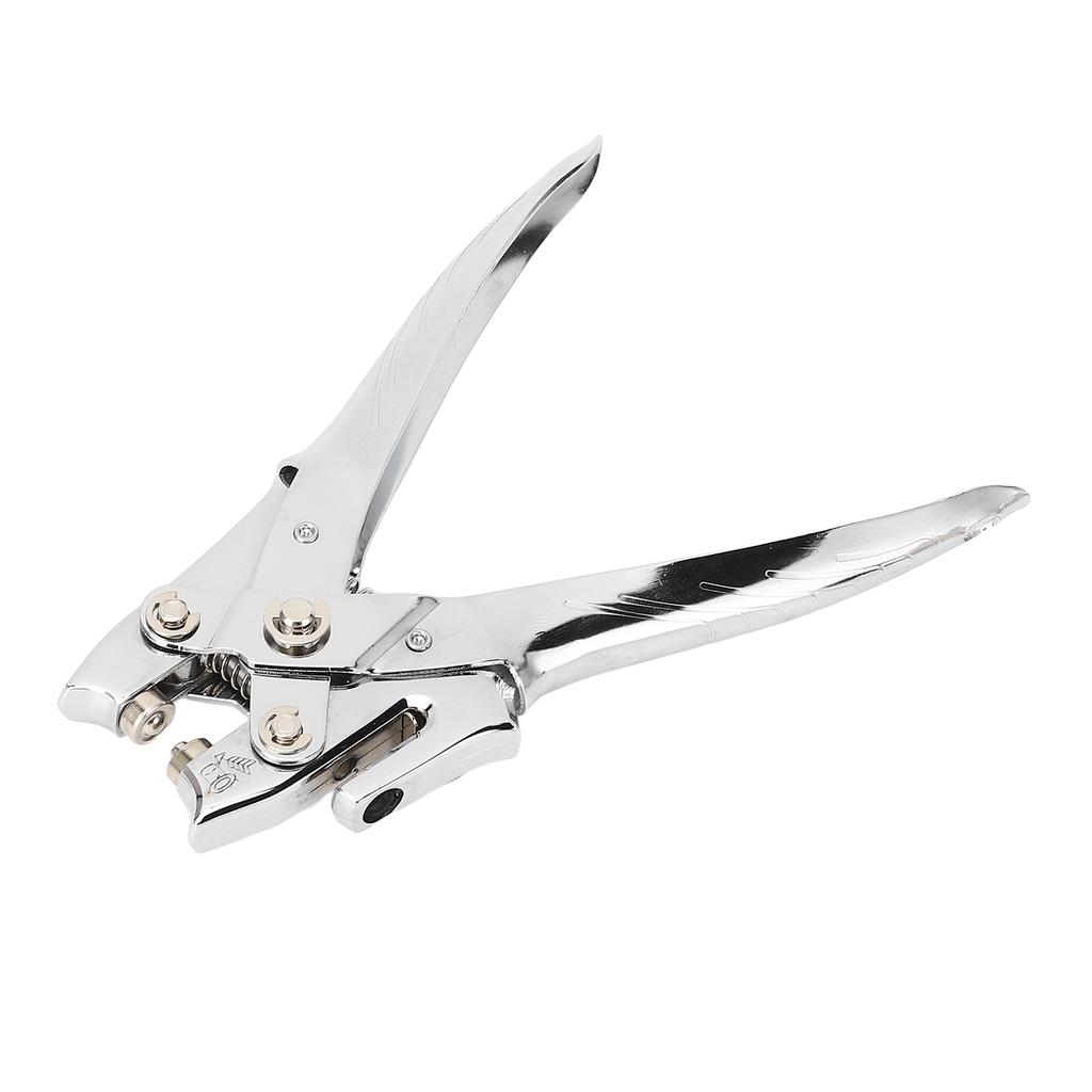 5mm Eyelet Hole Puncher Labor Saving Manual Grommet Pliers Punching Tool A4 Paper 30 Sheets