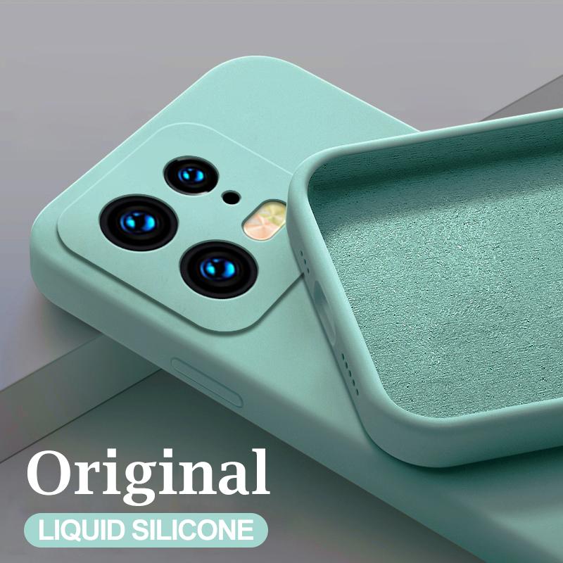 Чехол для Mi 13 Mi13 Pro, квадратный жидкий силиконовый чехол для телефона Xiaomi Mi 13 Mi13 Pro Mi 13Pro, защитный мягкий чехол для камеры Xiaomi 13