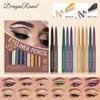 12pcs Colorful Eyeliner Set, Waterproof, Non-Smudged, Non-Irritating, Long-Lasting Makeup Effect, Multi-Colorful Performance Stage Eyeliner Gift Set