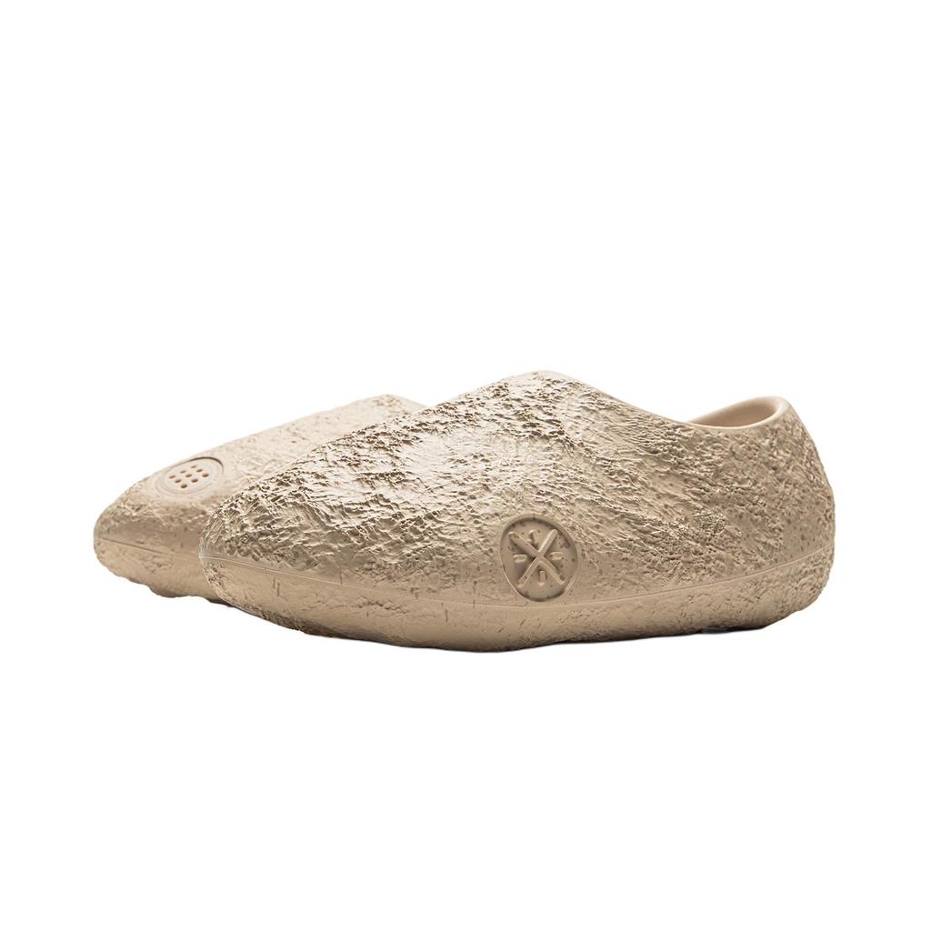 Li Ning Wade LUNAR ROCK Амортизация Устойчивость к истиранию Легкие Упругие Низкие Повседневная Обувь Мужская Кожа оленя Коричневый ABTV009-2