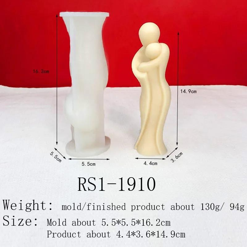 Новая форма для свечи в виде женского торса, силиконовая форма для DIY, простая абстрактная форма для искусства человеческого тела, украшение, силиконовая форма для смолы, гипсовая форма, форма для мыла