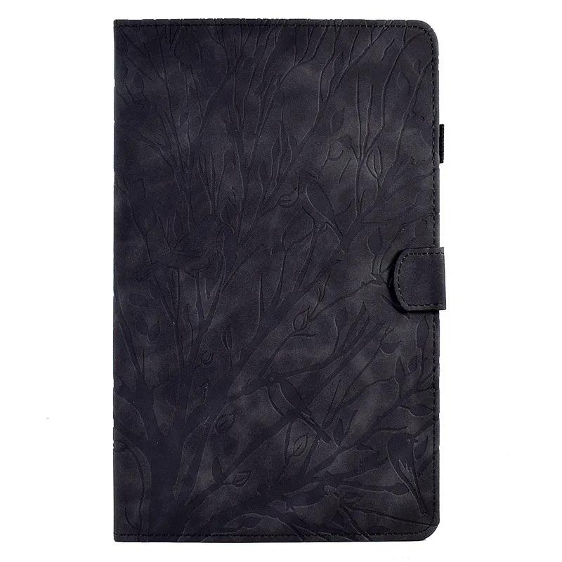 Чехол для планшета Galaxy Tab A 2016 10,1 дюйма SM-T580/T585 из тисненой PU-кожи, противоударный Funda для Samsung Tab A6 10.1 2016