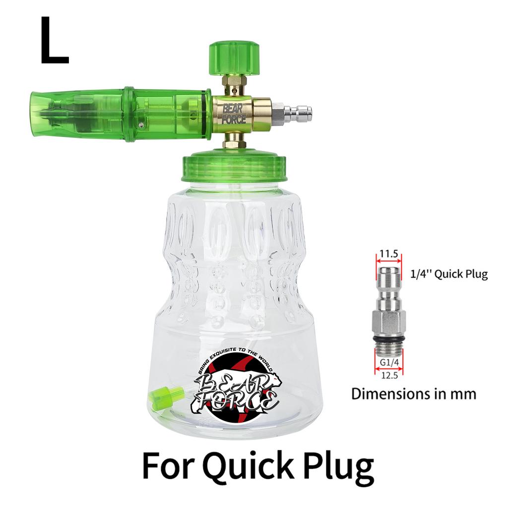 Pressure Washer Aluminum Foam Lance Foam Nozzle Car Wash Foam Maker for Karcher Elitech Bort AR Bosch Michelin Pressure Washer