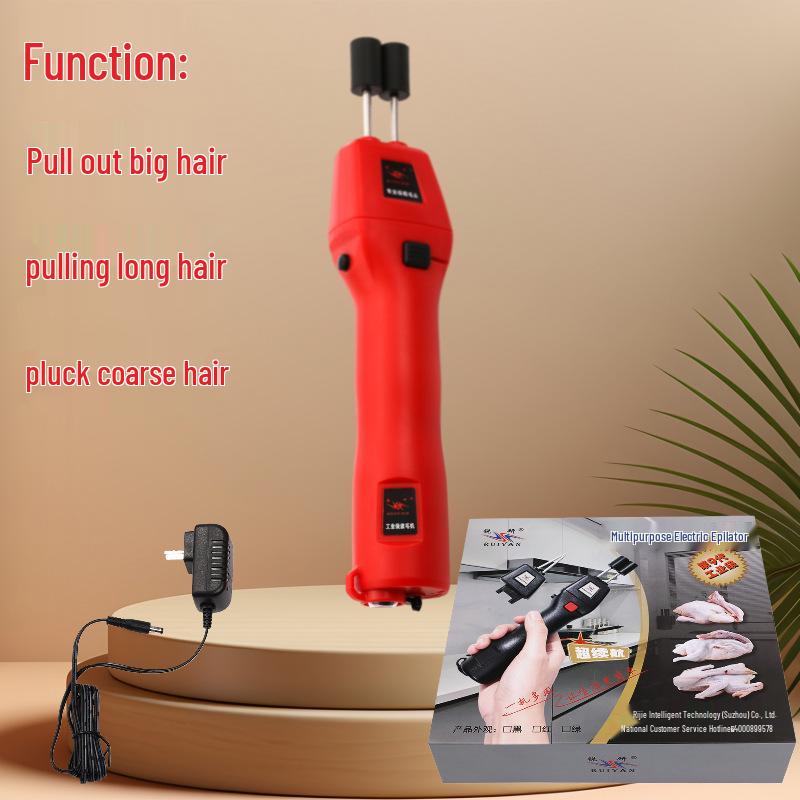 Автоматическая машина для ощипывания птицы с литиевой батареей: Электрическая машинка для удаления перьев у курицы, утки и гуся (Европейский стандарт)