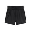 Puma Run Evolve Woven 4" Short Solid Color High Tays Sport Shorts Women Shorts Black 525423-01