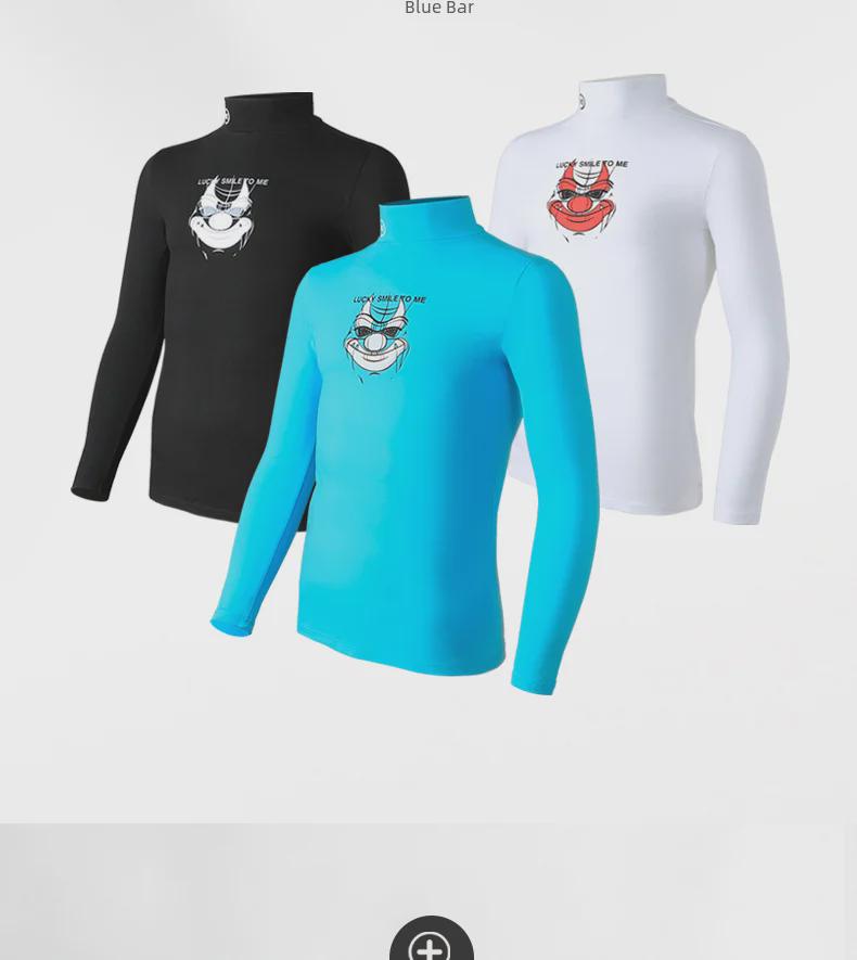 Мужской хлопковый топ с высоким воротником и длинными рукавами — удобная, дышащая осенняя одежда.