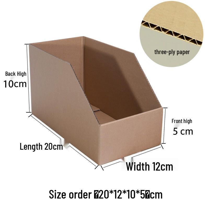 Пятислойный сверхпрочный органайзер для хранения с наклонными отделениями, идеально подходящий для склада или супермаркета.