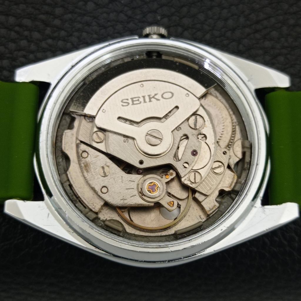 ОТРЕСТАВРИРОВАННЫЕ ВИНТАЖНЫЕ МУЖСКИЕ АВТОМАТИЧЕСКИЕ ЧАСЫ SEIKO 6309A ЯПОНИЯ ЗЕЛЕНЫЙ ЦИФЕРБЛАТ a443201-1