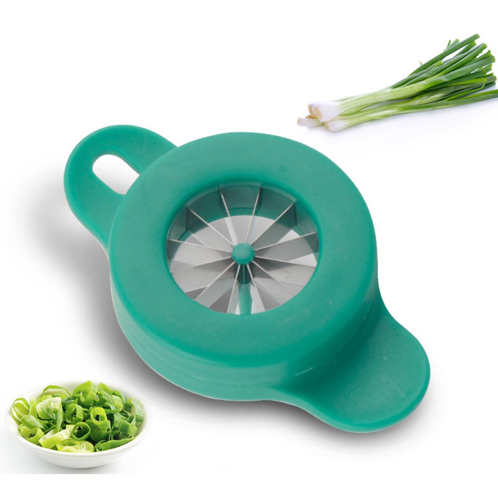 Household Stainless Steel Scallion Cutter Plum Blossom Shred Silk Cutter Sharp Onion Cutter Graters