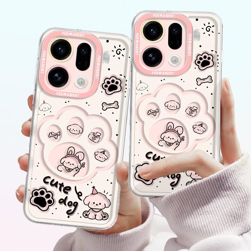 Мультяшный мягкий силиконовый чехол для телефона для OPPO Find X9/X9 Pro