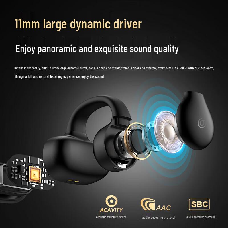 aigo TX02 Open-Ear Clip Bluetooth TWS Headset