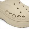 Crocs Baya Platform Clog EVA Нескользящие Прочные Клоги Женские клоги Зимне-белый 208186-11S