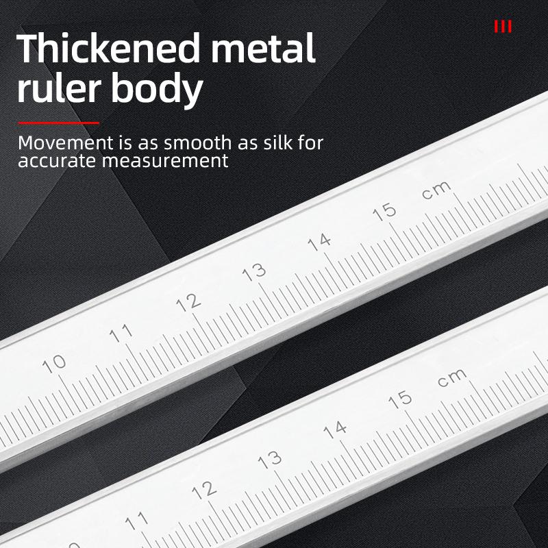 Штангенциркуль с нониусом из углеродистой стали 0-150 мм 0-200 мм 0-300 мм Стопорный винт Штангенциркуль с нониусом из нержавеющей стали от BeBosLook