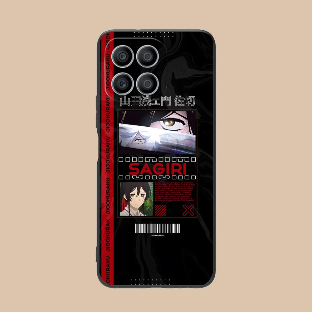 Чехол для телефона Hell's Paradise Sagiri для Honor 90 80 70 60 50 30 20 10 9 8 7 Pro S SE Lite 5G Мягкий ТПУ Ударопрочный Чехол