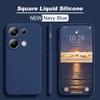 Для Poco M6 M 6 Pro M6Pro чехол Роскошный квадратный жидкий силиконовый мягкий чехол для Xiaomi Poco M6 Pro 4G Poco M 6 Pro PocoM6 Pro