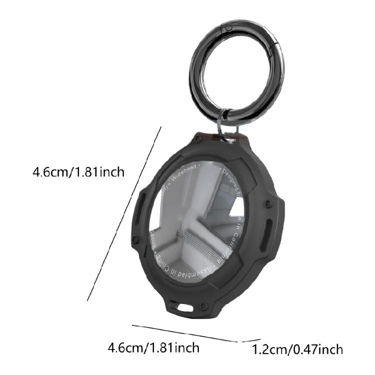 Protective Case with Keychain Waterproof Holder for Trackers Protector Case Keychain Holder Shockproof