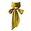 Long Ribbon Silk Scarf Elegant Hand Tied Neck Scarf Elegant Hair Scarf Women Dinner Party Hairband Fashion Hair Decors