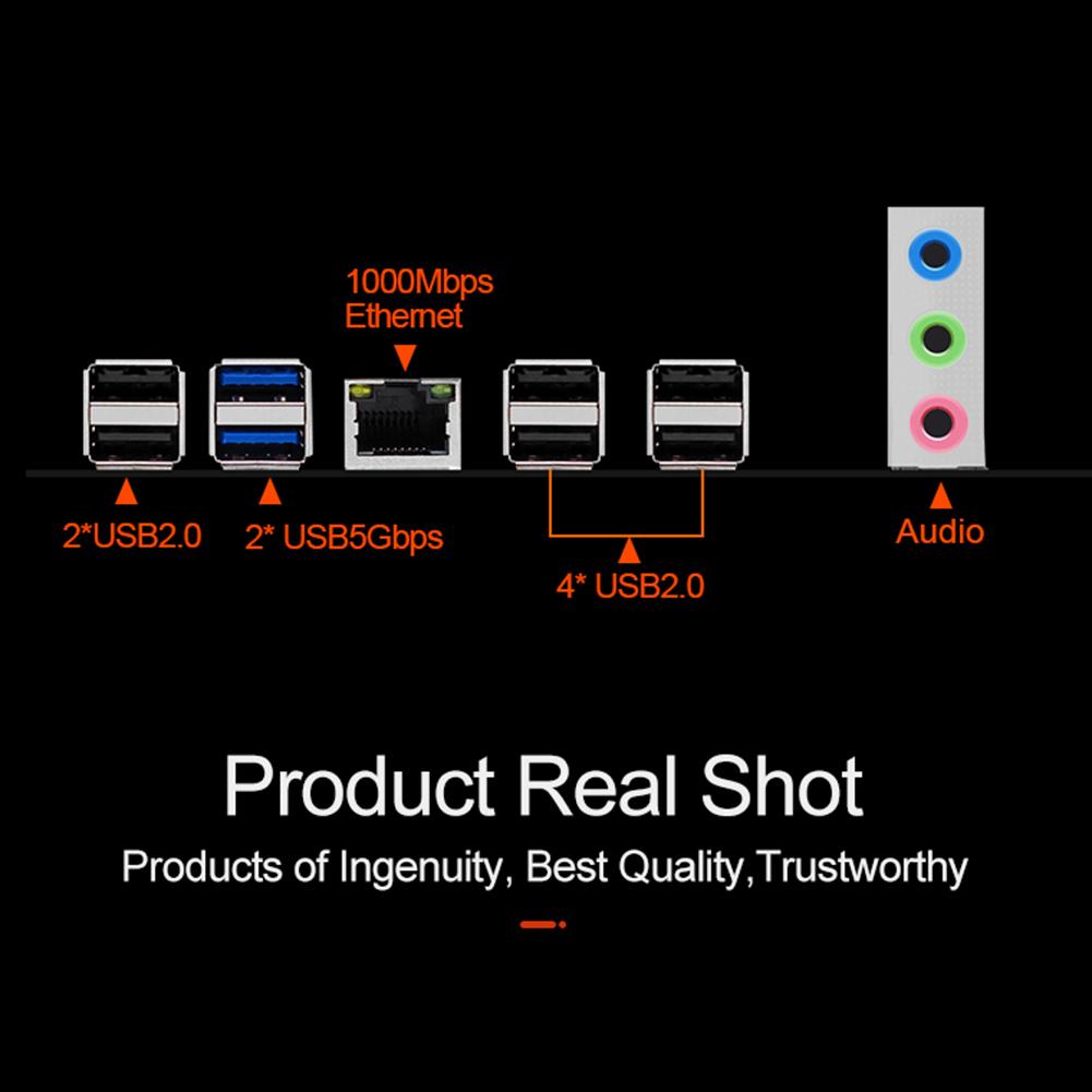 # Материнская плата компьютера X99E MAX LGA2011-3 8*DDR4 NVME/SATA M.2 RJ45 PCIE3.0 X16/