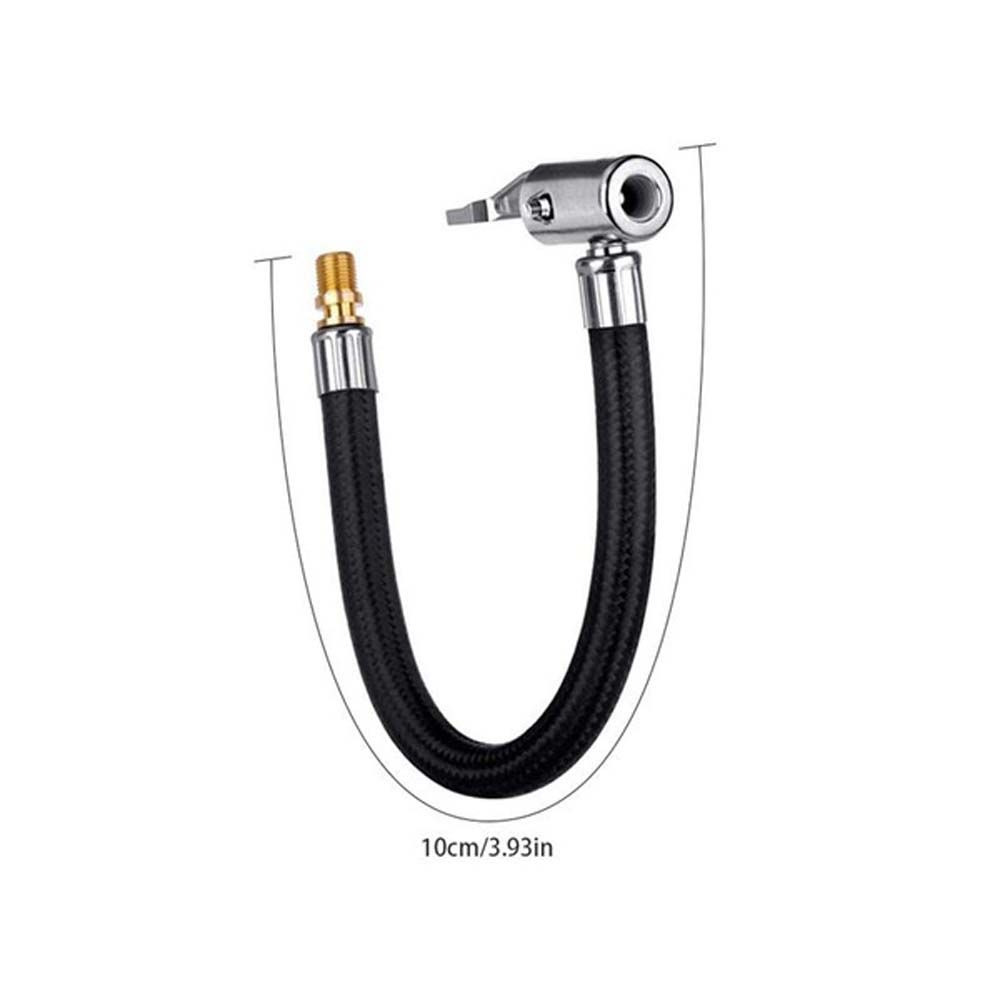 tube Locking Air Chuck Inflator Tube Connection Inflatable Tube Hose Car Tire Air Inflator Hose