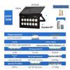 Уличный прожектор на солнечных батареях LED Little Apple: Сверхъяркий водонепроницаемый прожектор для внутреннего двора