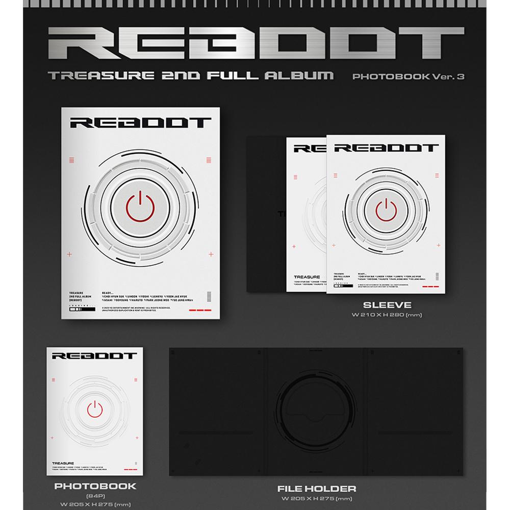 TREASURE 2-й полный альбом [REBOOT] Фотокнига Ver.