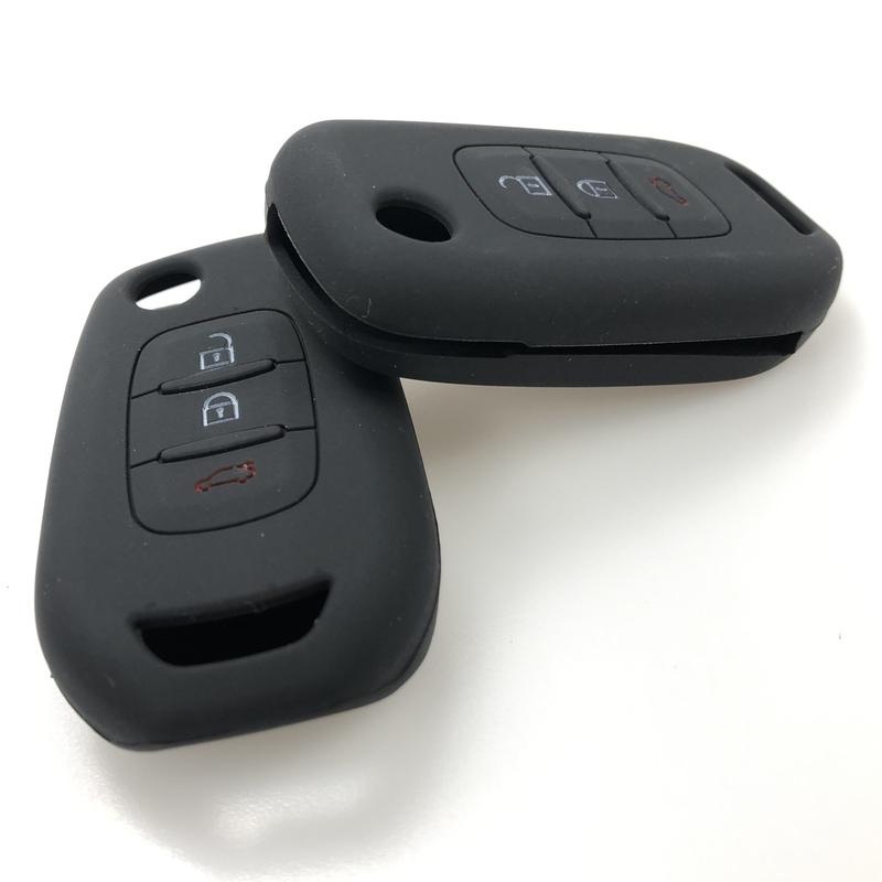 Силиконовый чехол для автомобильного ключа для Renault Espace Twingo Clio ZOE Kwid SYMBIOZ ARKANA Duster EZ-PRO Lodgy Alpine A110
