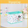 Cute Pajamas Crayon Shin Chan Shiro Striped Pattern Foldable Desktop Storage Box For Toys And Accessories