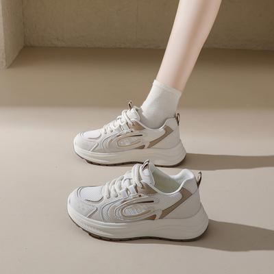 Модные женские кроссовки на платформе CRLAYDK, повседневные теннисные, удобные, массивные, модная обувь, обувь для ходьбы, женские плоские спортивные кроссовки