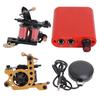 Complete Tattoo Machine Kit Professional Tattoo Beginner Kit Power Supply Needle Clip Cord