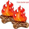 Children's PVC Inflatable Flame Torch Toy for Night Market, Stall Games, and Kindergarten Play.