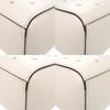 Used AUTHENTIC JIMMY CHOO 2WAY BRIA Star Studs Tote Bag White Leather