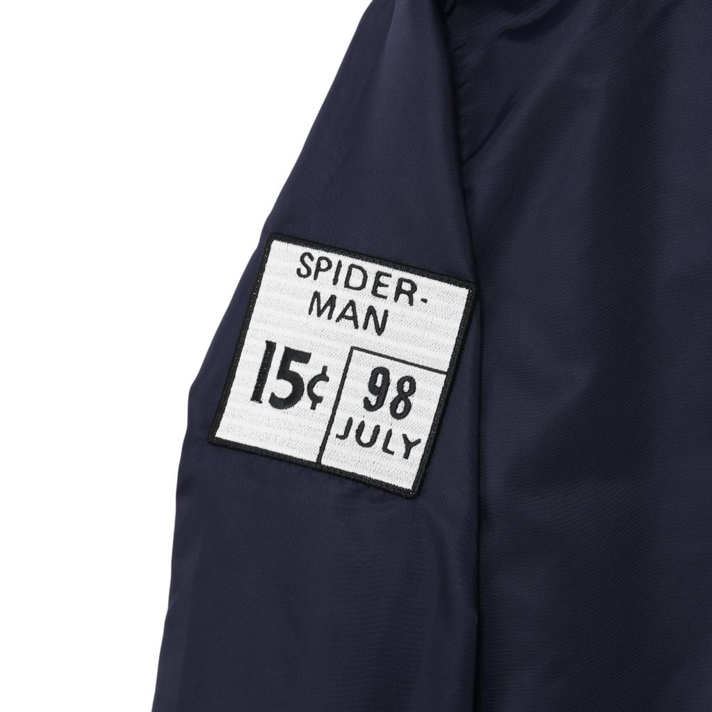 Small Planet Marvel Reversible Sukajan Large Jacket, Spider-Man,