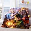 Hunter X Hunter Plush Blanket Soft Comfortable All Seasons Suitable Sofa Office Nap Travel Festive Gift Perfect Fans Anime Series